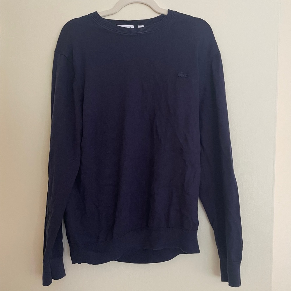 Lacoste sweater XL navy blue